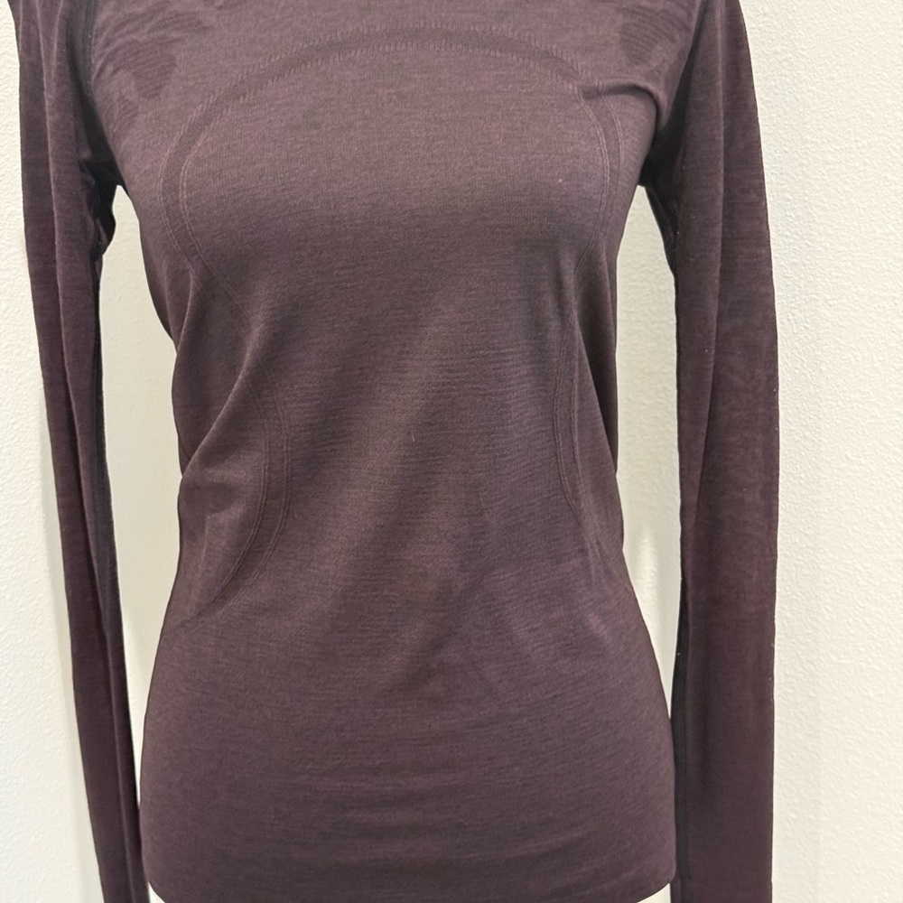 Women's Long Sleeve Top - Brown